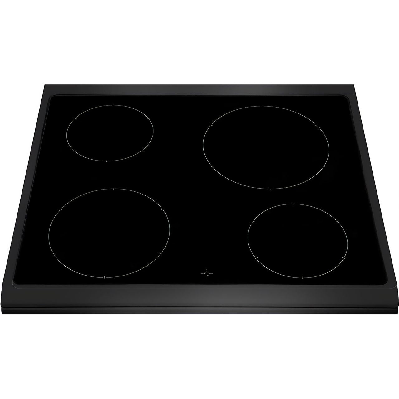 Black CFC6100MB CDA 60cm Freestanding cooker with Ceramic hob and Air fry tray