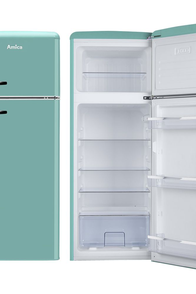 Light Gray FDR2213DB 55cm freestanding fridge freezer static 30/70 double door