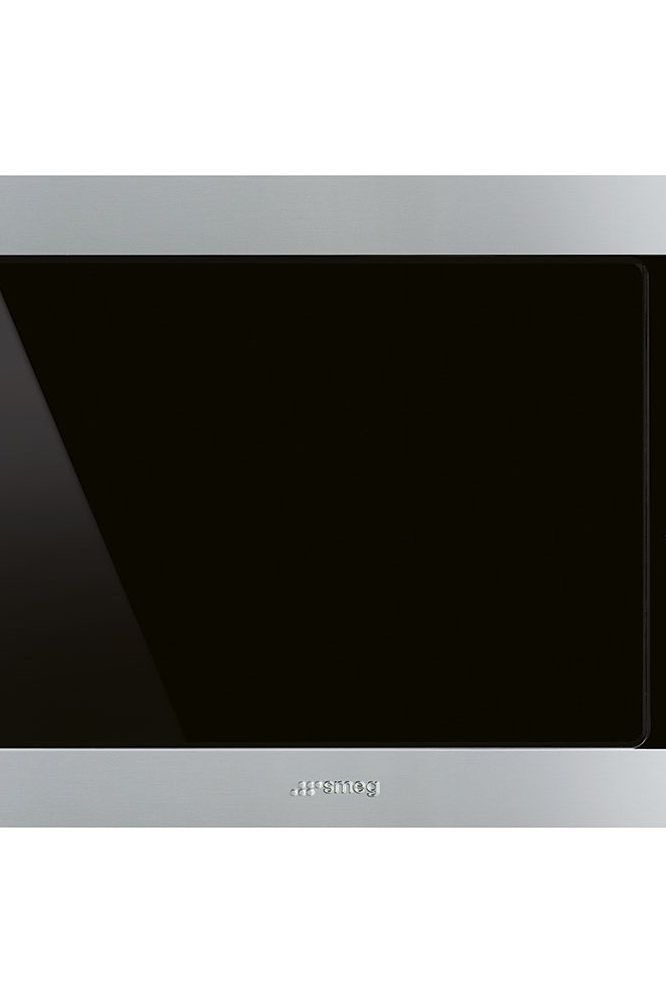 Black SMEG Classic Microwave Oven, 600 mm