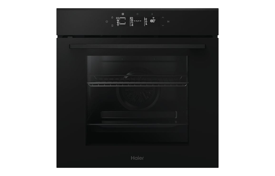 Haier H6ID25G3HTB2 Series 2 60cm Built-In Electric Oven Black Glass