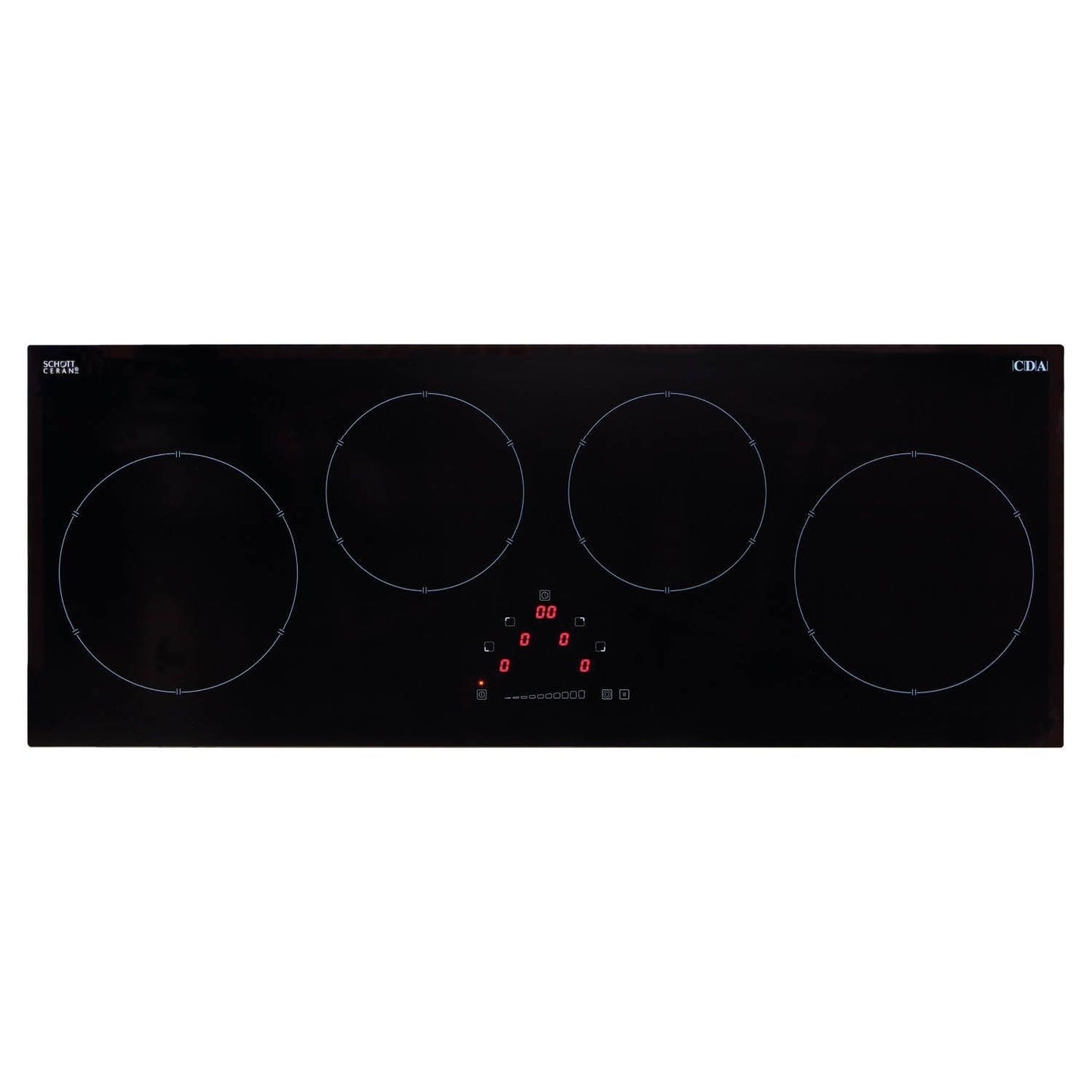 Black HN9626FR Four zone induction hob