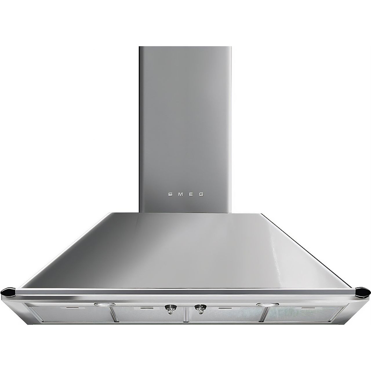 Dark Gray SMEG Victoria Chimney Hood, Traditional 1100 mm