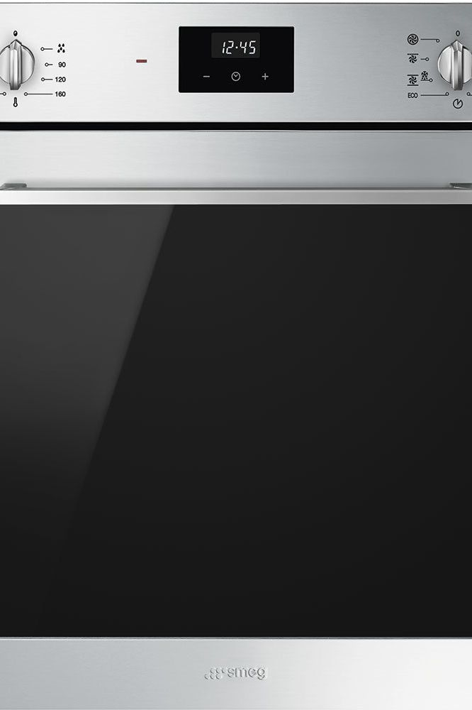 Black SMEG Cucina Oven, Multifunction, 600 mm