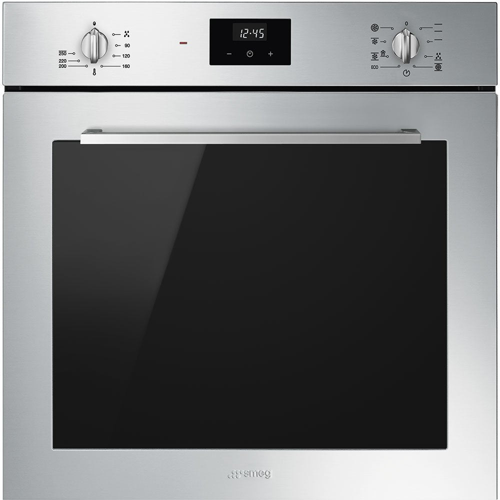 Black SMEG Cucina Oven, Multifunction, 600 mm