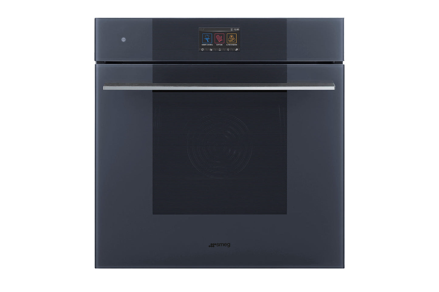 Dark Slate Gray SMEG Galileo Linea Traditional Pyro Oven
