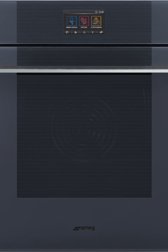Dark Slate Gray Smeg Linea Galileo SteamOne Oven