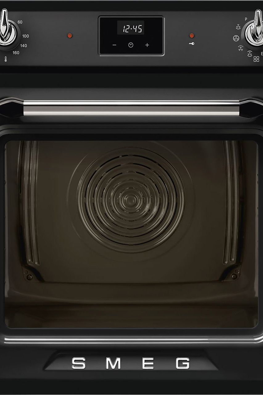 Black SMEG Galileo Victoria Traditional Oven