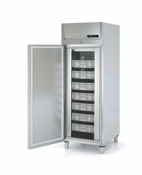 Gray Coreco AP-750 Single Door Refrigerated Stainless Steel Fish Storage Cabinet, 645 Litres - Special Order