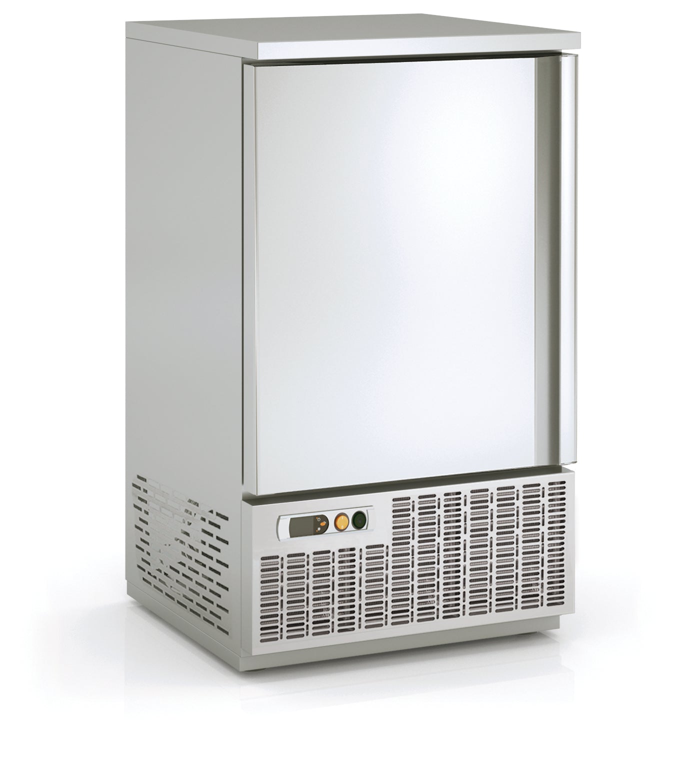 Light Gray Coreco EC-85 Glass Froster with Solid Door, 60 Litres - Special Order