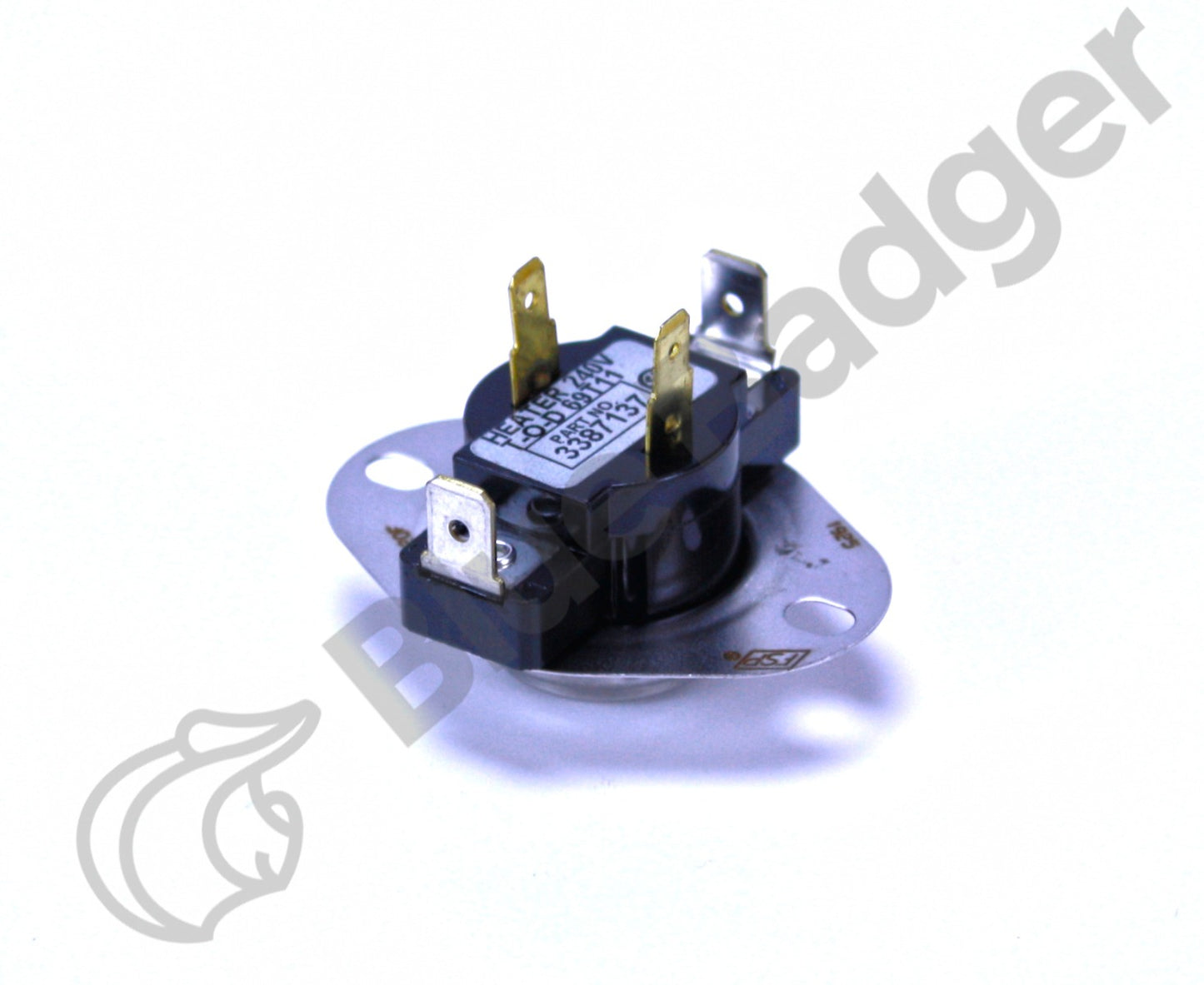 Light Gray Whirlpool 3LWED4815FW Thermostat Cut Out - Part Number C00311682 - In Stock