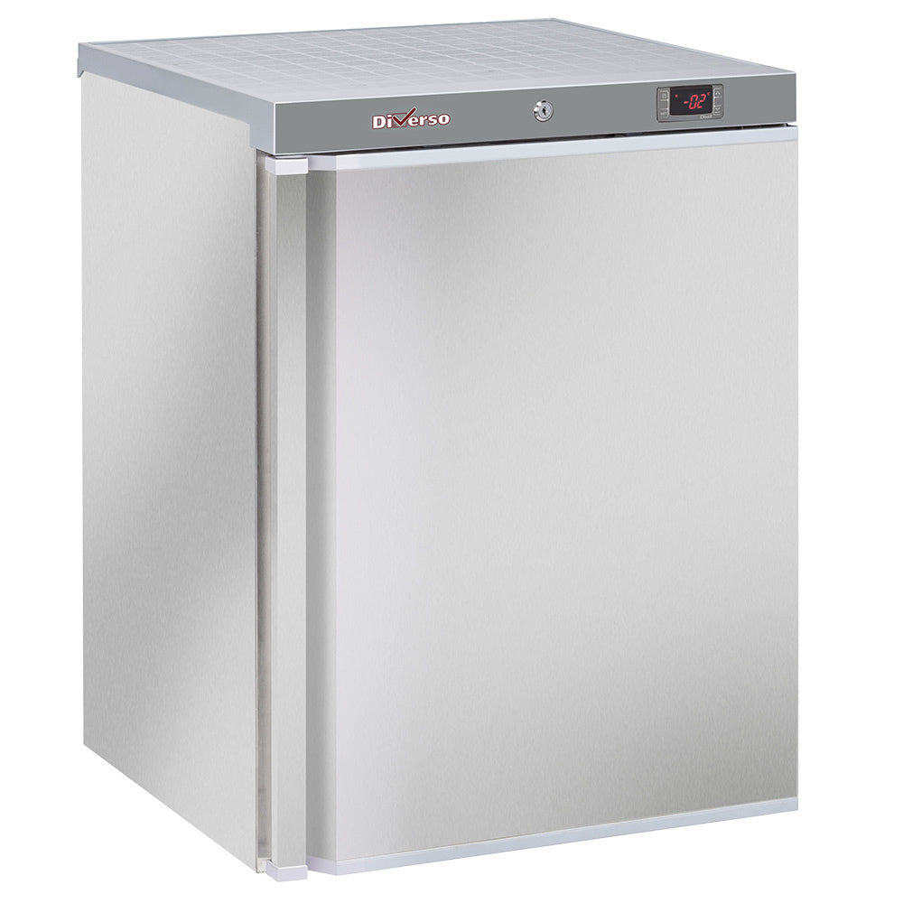 Light Gray Diverso WR-NS20-XN Static freezer, 200 liters. stainless steel - Contact Us For Availability