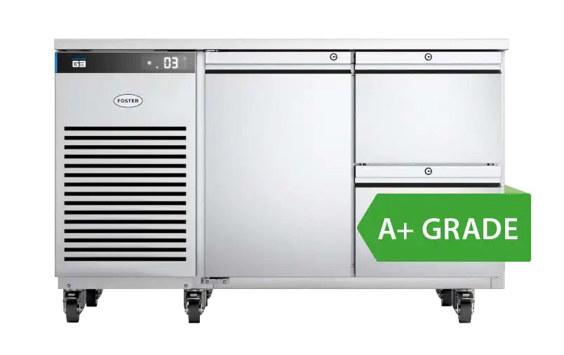 Light Gray Foster EP1/2H/43-140 EcoPro G3 3 Door Refrigerated Counter, 280 Litres - Contact Us For Availability