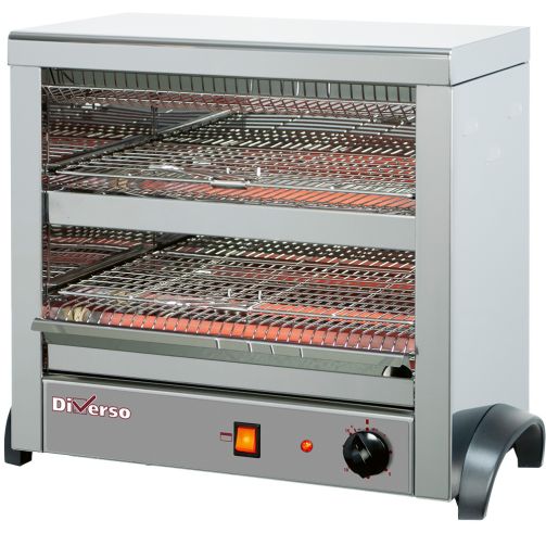 Gray Diverso WR-M6TS-P6 Toaster 6 tongs quartz - Contact Us For Availability