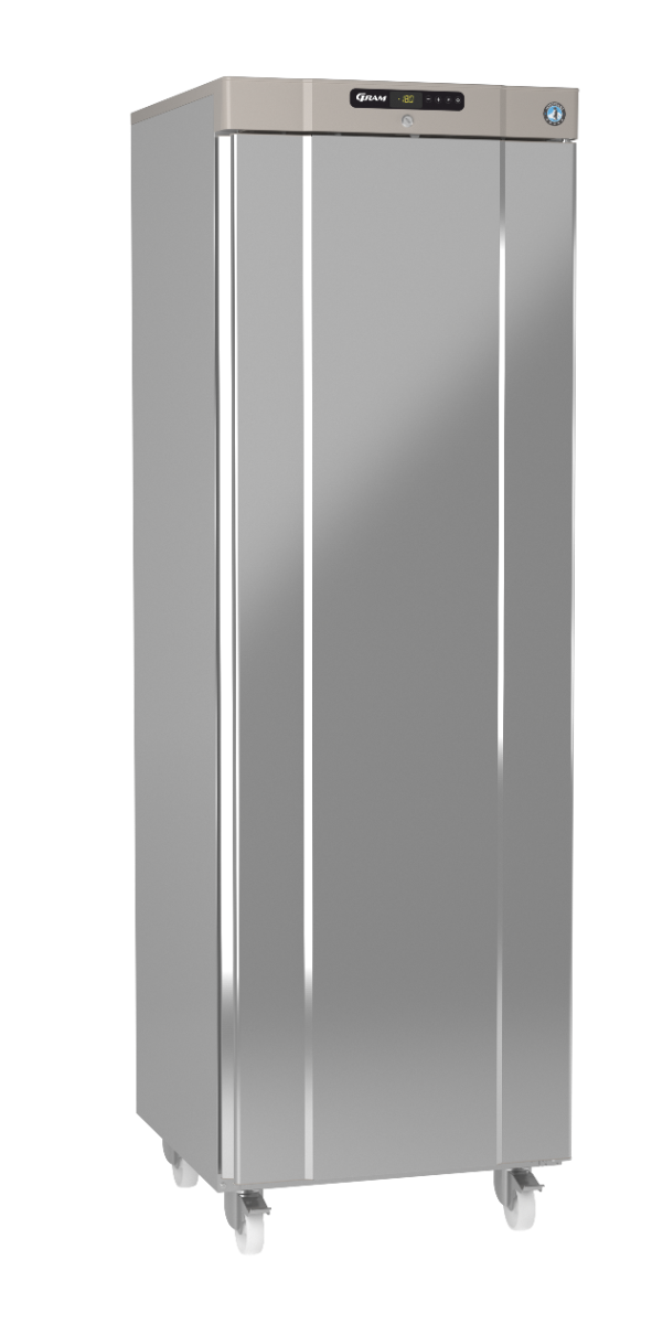 Dark Gray Hoshizaki Compact F420 R-C DR G U Single Door Stainless Steel Upright Freezer, 343 Litres - Contact Us For Availability