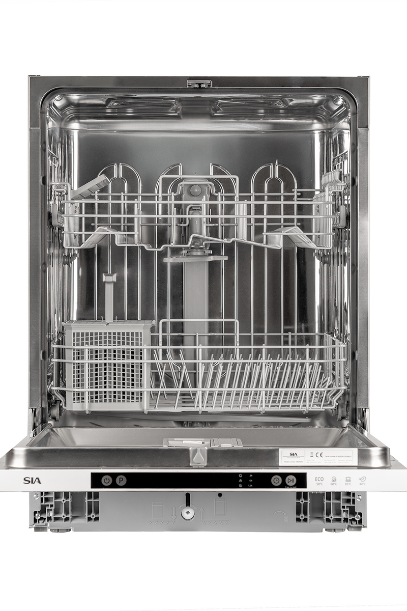 Dim Gray SIA SBID604S 60cm Integrated Dishwasher