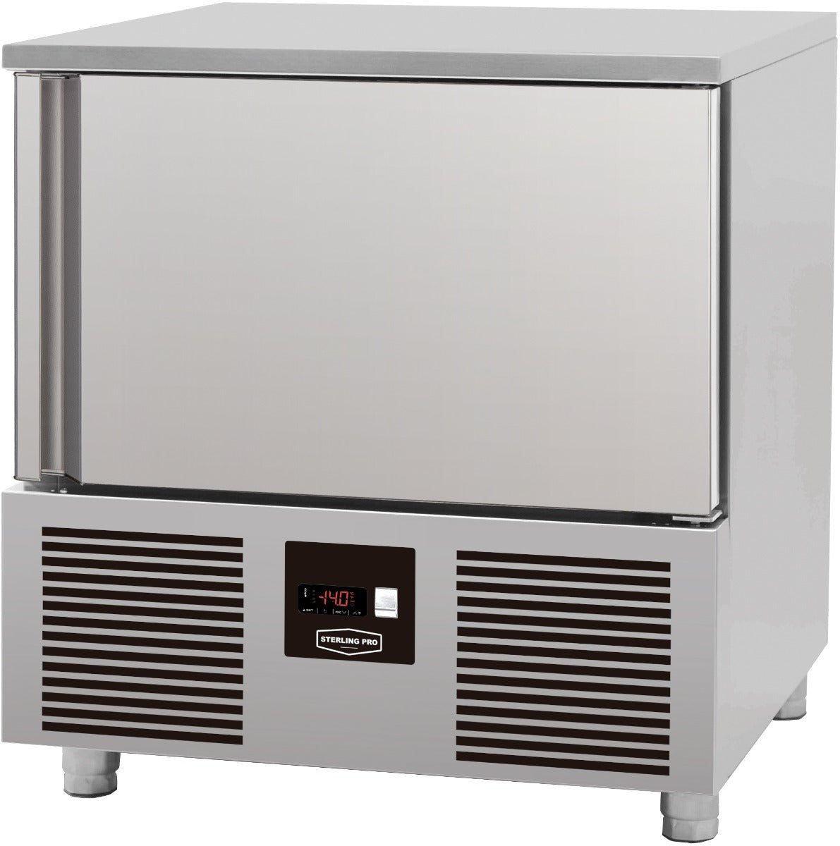 Gray Sterling Pro SP0523BC-HC 5 Grid Single Door Blast Chiller / Freezer, 23kg/13kg - Low Stock