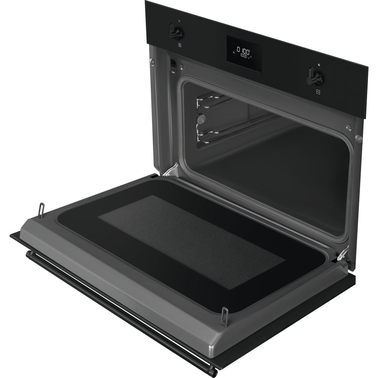 Dark Slate Gray SMEG Classic Galileo Combi Microwave Oven, Micro Compact