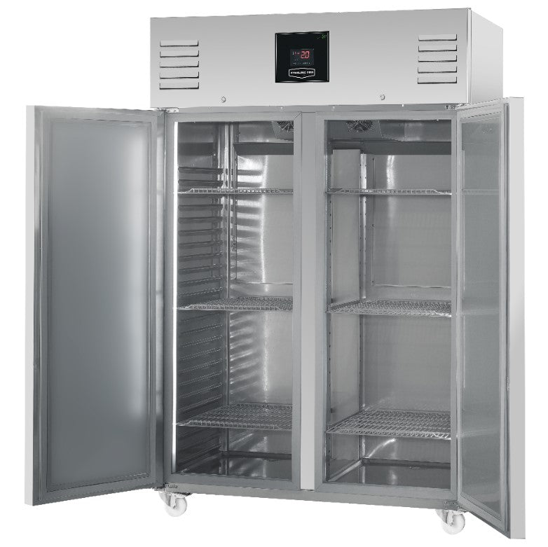 Light Slate Gray Sterling Pro Vantage XPI142 Double Door Storage Cabinet Fridge, 1400 Litres - Out Of Stock