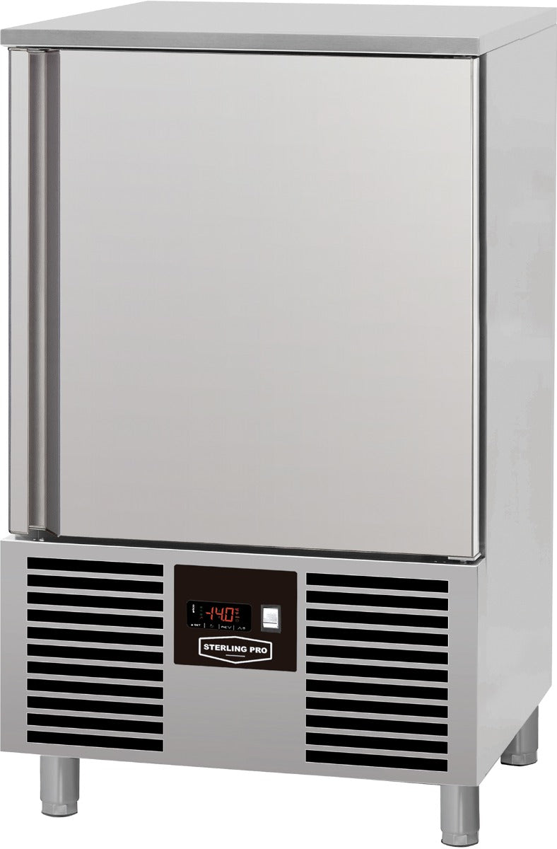 Gray Sterling Pro SP0840BC-HC 8 Grid Single Door Blast Chiller / Freezer, 40kg/24kg - Low Stock