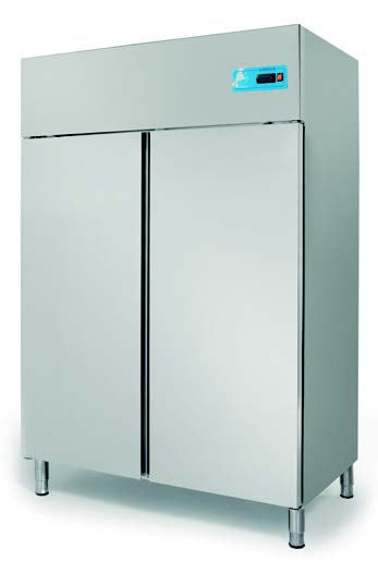 Light Gray Coreco CGN-1002 Double Door Top Mounted Upright Freezer, 1404 Litres - Special Order
