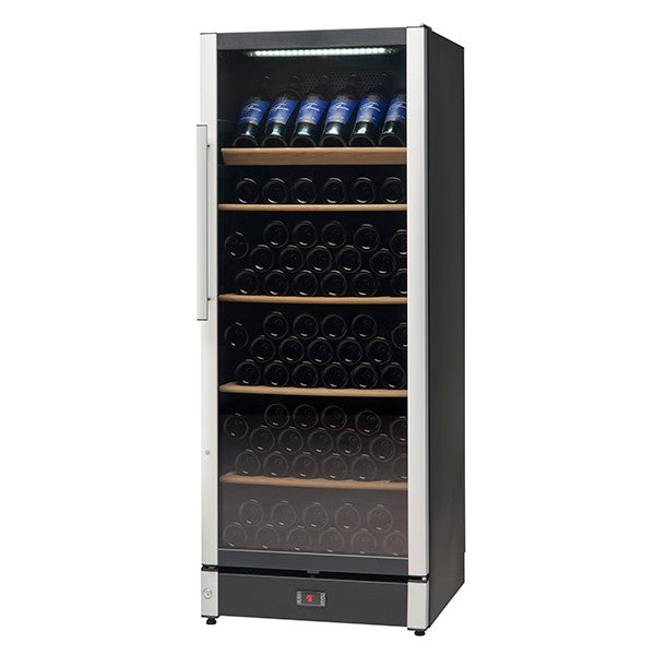Dark Slate Gray Vestfrost GRADED FZ295W-BLACK Multi-Zone Upright Wine Cooler, 338 Litres - Out Of Stock