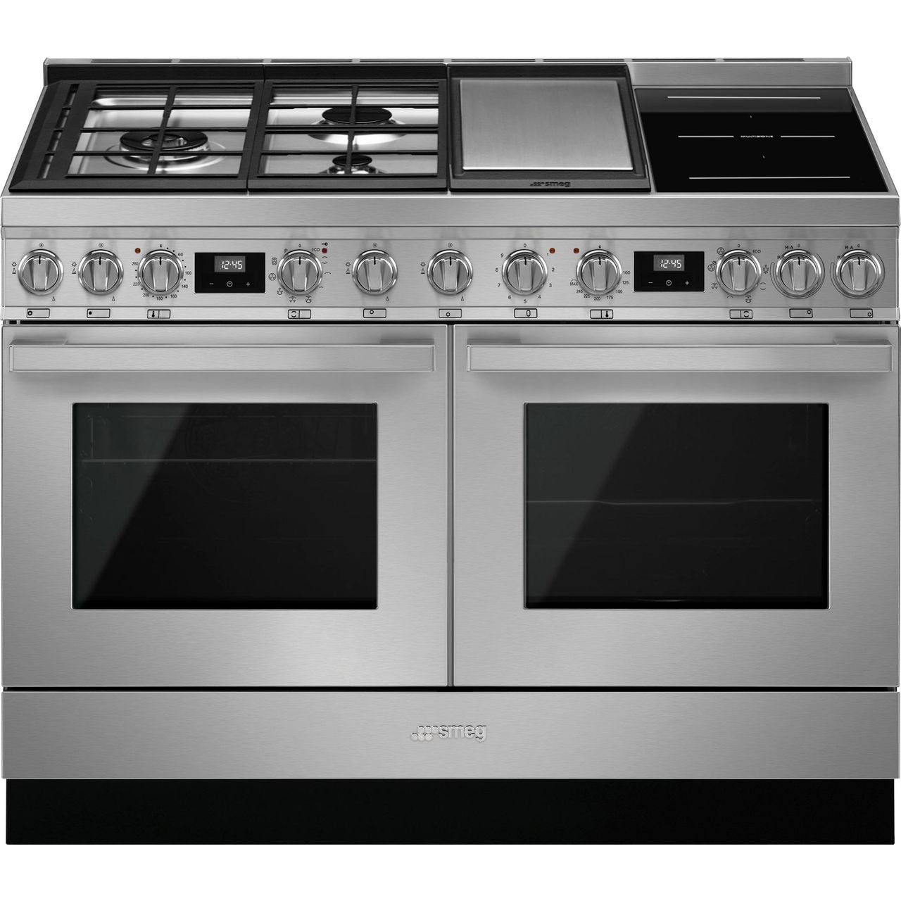 Dark Gray SMEG Portofino Range Cooker, 1200 mm