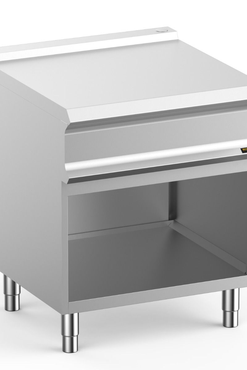 Light Gray Hobart Ecomax HEN77A Ambient Work Top with Rear Flue on Open Cupboard - Contact Us For Availability