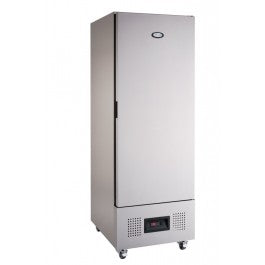Gray Foster FSL400L/11-311 Slimline Solid Single Door Upright Freezer Cabinet, 400 Litres - Contact Us For Availability
