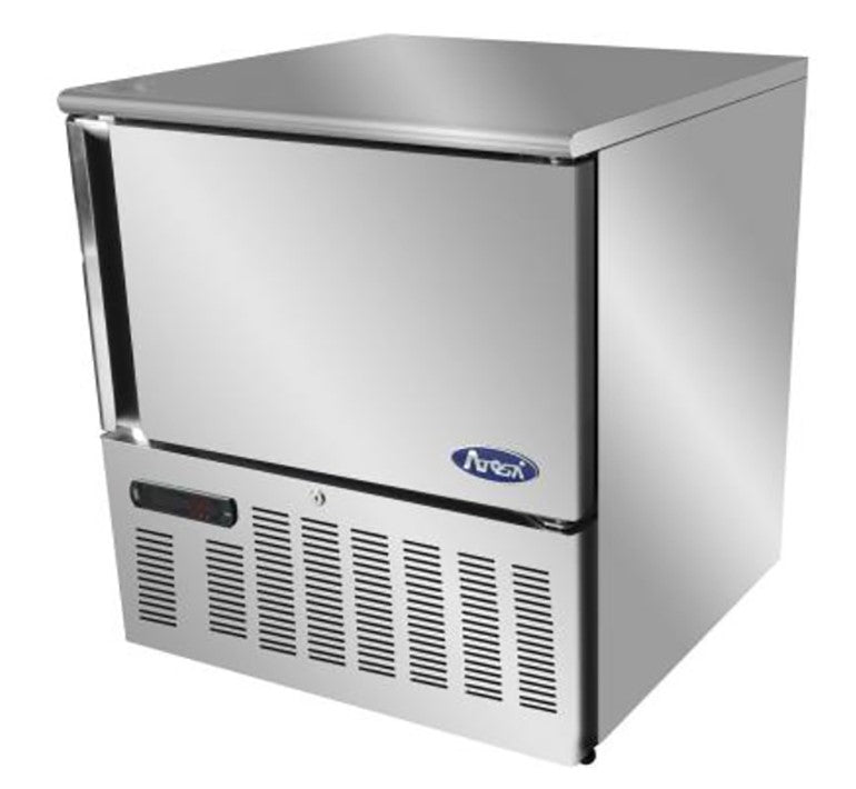 Gray Atosa EBF05 5-Grid Stainless Steel Countertop Blast Chiller / Freezer, 25kg/15kg - Contact Us For Availability