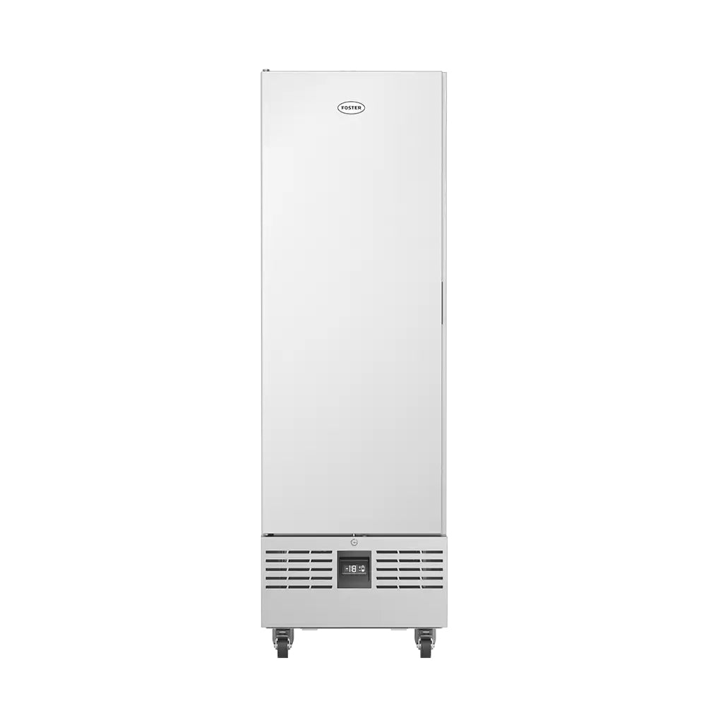 Lavender Foster FSL400L/11-315 Slimline Single Door Upright Cabinet Freezer, 400 Litres - In Stock