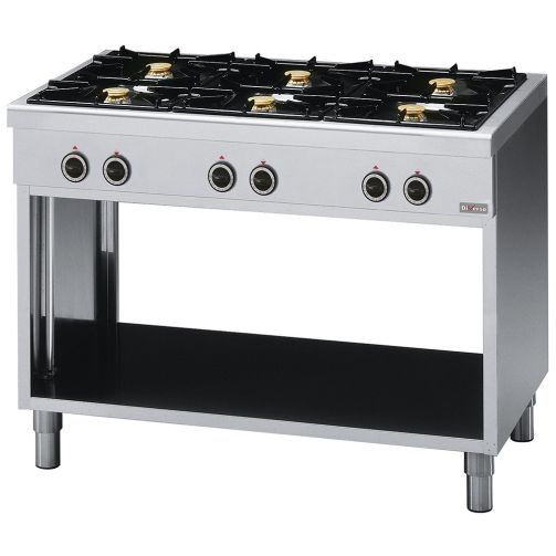 Light Gray Diverso WR-6B11-66 6 Burner Gas Cooker - Contact Us For Availability