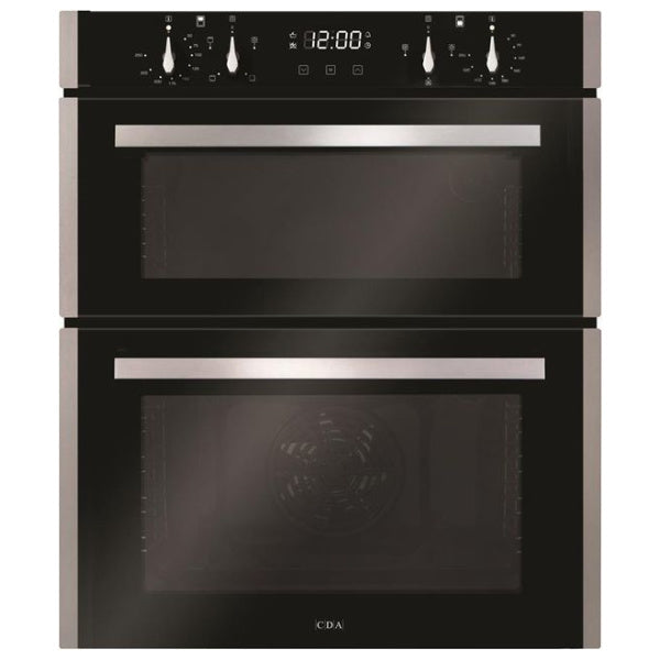 Dark Slate Gray CDA DC741SS Built-under electric double oven