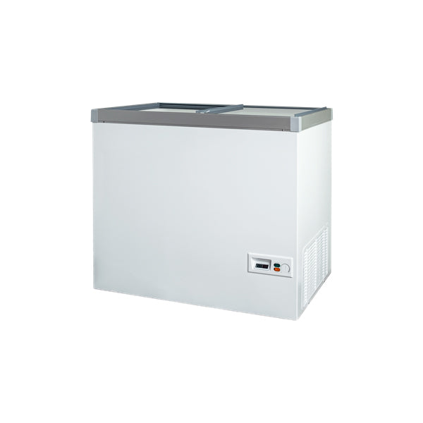 Light Gray Vestfrost DFG275 Display Chest Freezer, 265 Litres - Low Stock