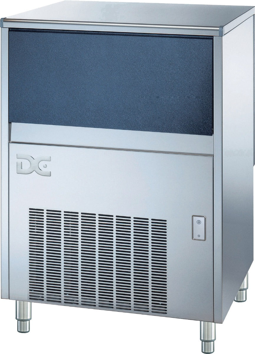 Light Steel Blue DC DCP75-30A Self Contained Hollow Ice Machine, 75kg/24hrs Output / 30kg Storage - Contact Us For Availability