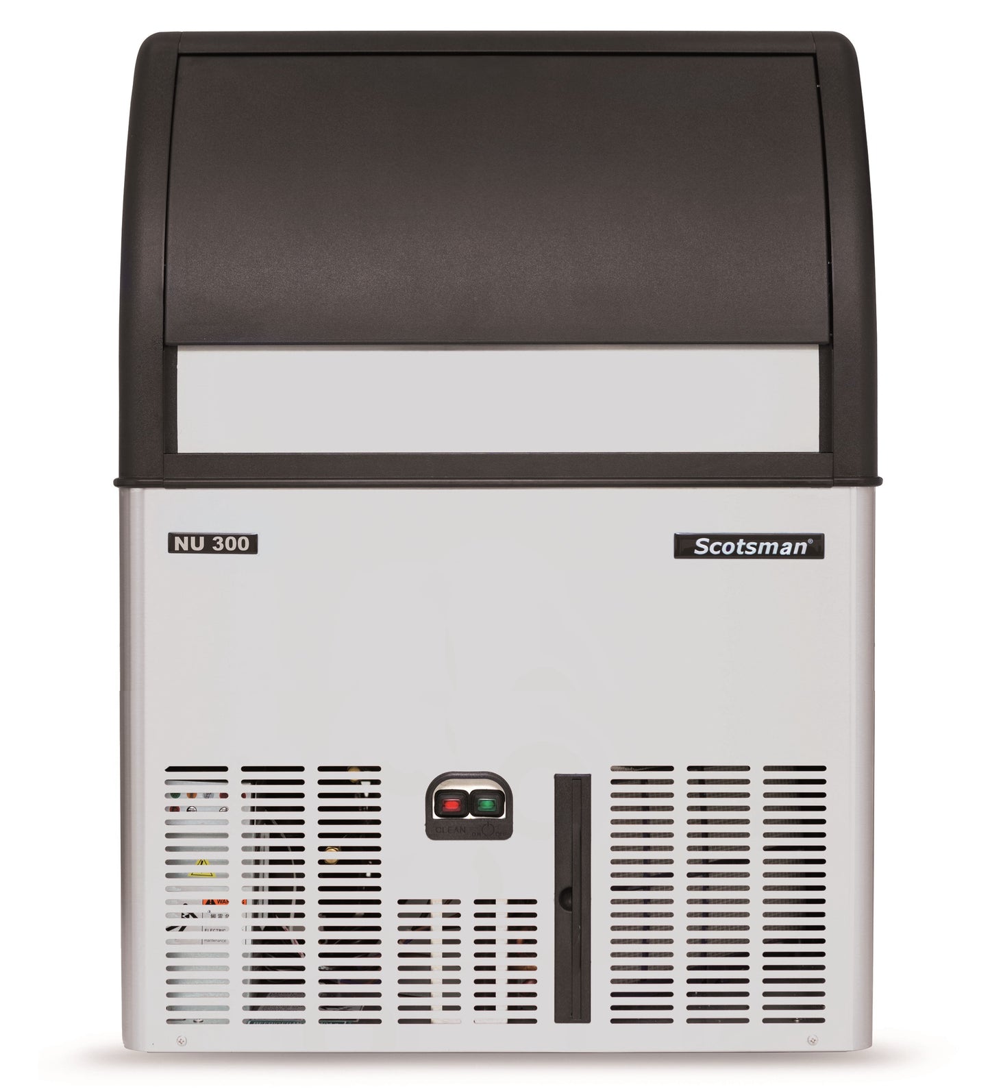 Light Gray Scotsman NU 300 Self Contained Dice Ice Maker, 142kg/24hrs Output / 37kg Storage - Contact Us For Availability