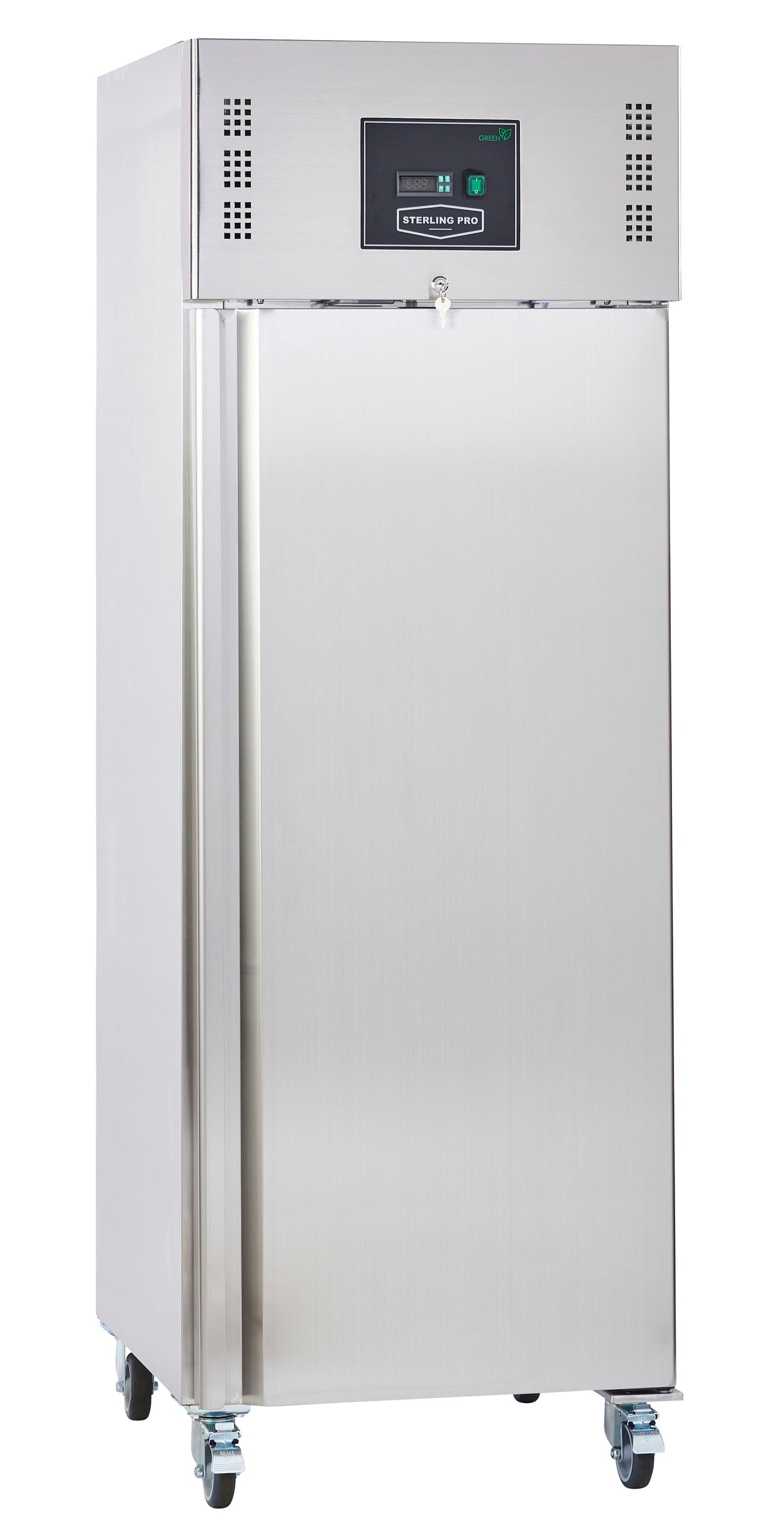 Light Gray Sterling Pro Cobus SPR160PV Single Door Gastronorm Refrigerator, 600 Litres - In Stock