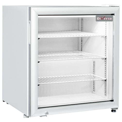 Light Gray Diverso WR-TOPB-09 Display table model negative temperature, 90 liters - Contact Us For Availability