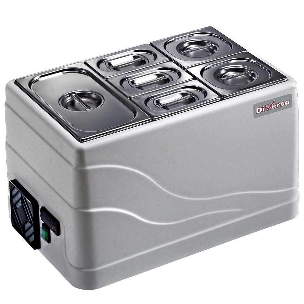 Dark Gray Diverso WR-GATR-R3 Refrigerated food structure GN1/1 h150 mm - Contact Us For Availability