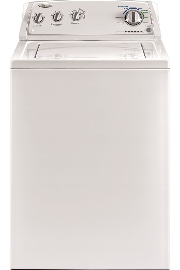 Light Gray Whirlpool Classic 3LWTW4800YQ 10.5kg Top Loading Washer - Discontinued