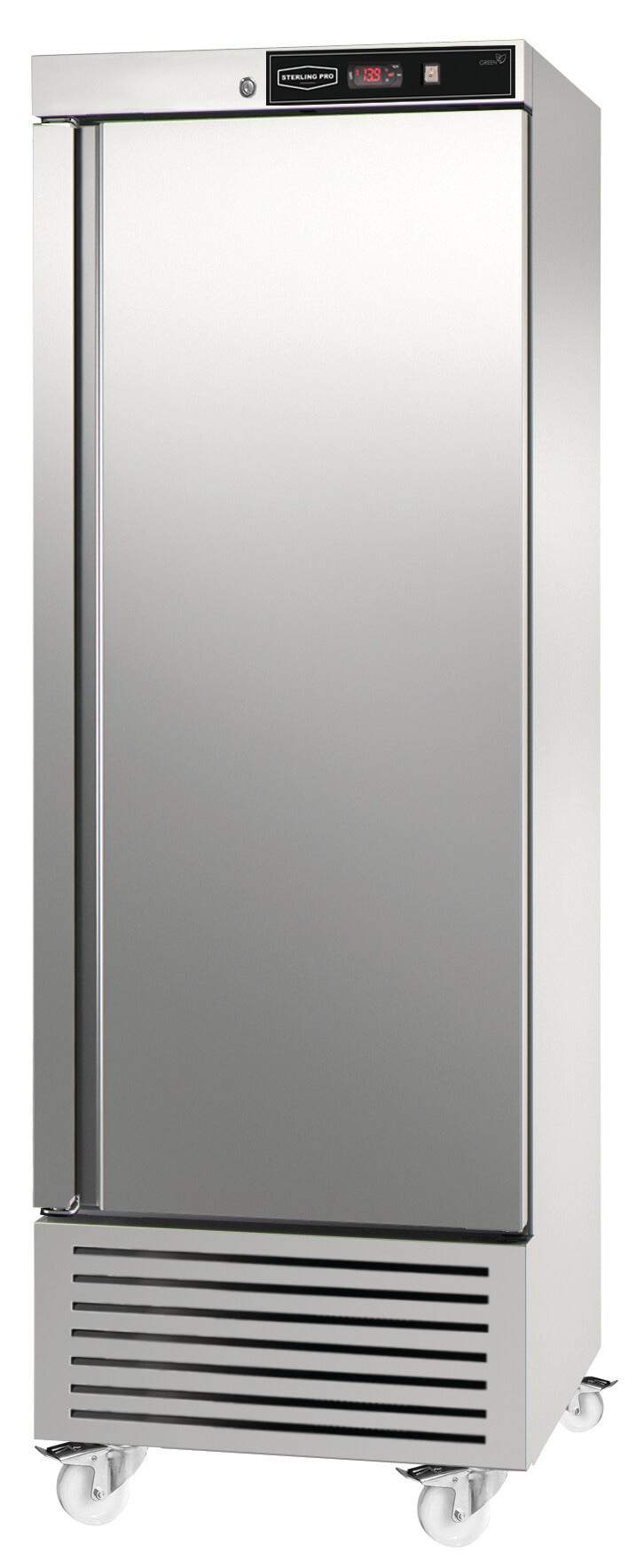 Gray Sterling Pro Green SPI600R Single Door Right Hinged Upright Fridge, 600 Litres - In Stock