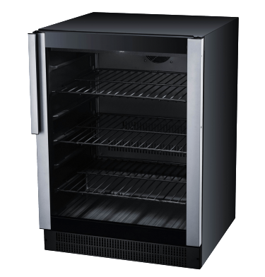 Black Vestfrost GRADED M95 Single Door Compact Bottle Cooler, 164 Litres - Low Stock