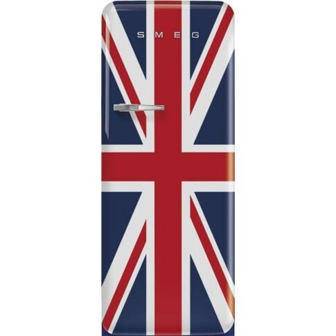 Dark Slate Gray SMEG 50s Style Fridge-Freezer, Freestanding, with Ice Compartment, Total Capacity 281 Litres