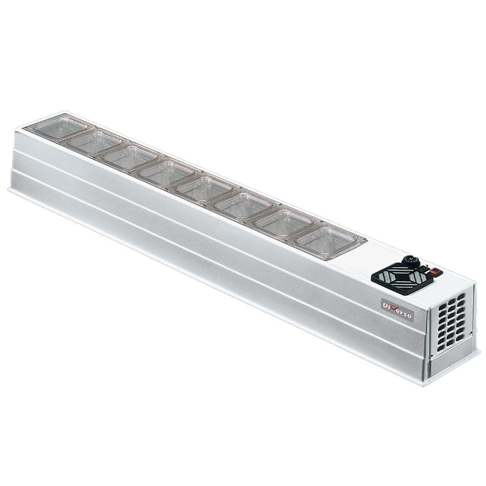 Gray Diverso WR-MINI-R1 Refrigerated food structure 8x GN 1/6 h150 mm - Contact Us For Availability