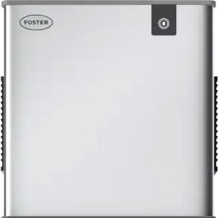 Light Gray Foster FS132/28-127 Air Cooled Modular Cube Ice Maker, 138kg/24hrs Output - In Stock