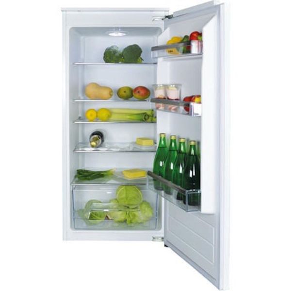 Light Gray FW522 Integrated three-quarter height fridge