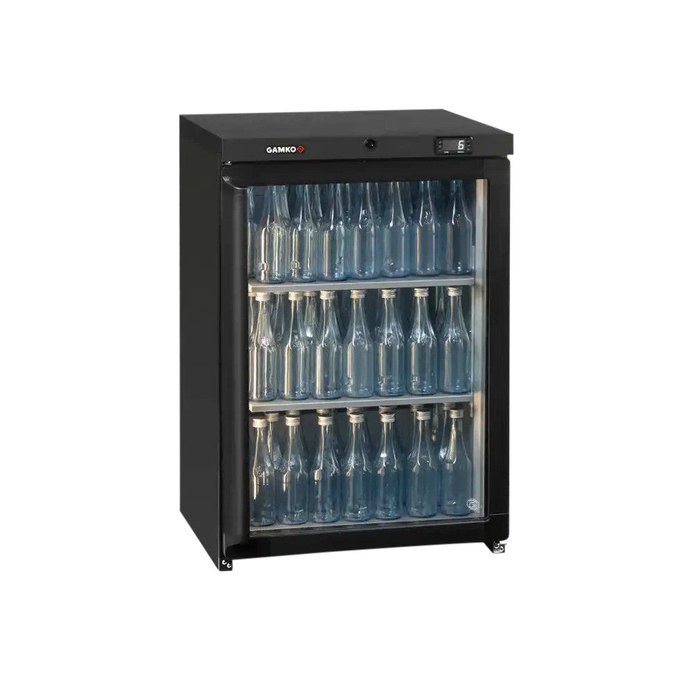 Dark Slate Gray Gamko LG3-150RG Maxiglass Low Height Glass Door Bottle Cooler, 125 Litres - Contact Us For Availability