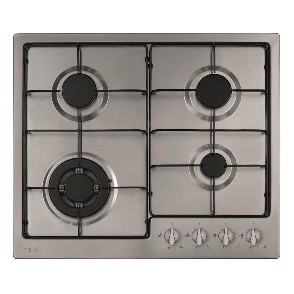 Rosy Brown HG6251SS Four burner gas hob