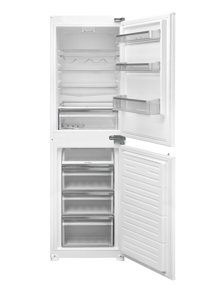 Light Gray CRI751 Integrated 50/50 combination fridge freezer