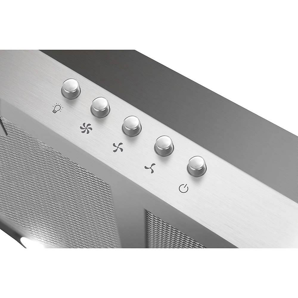 Light Slate Gray CDA CTE92SS - Stainless Steel 90cm Telescopic Extractor