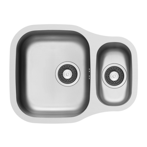 Dark Slate Gray KC100SS CDA One and a half bowl sink